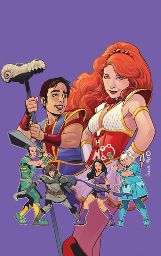 Illustration for article titled Tremble before Wil Wheaton's evil magical cloak from The Guild!